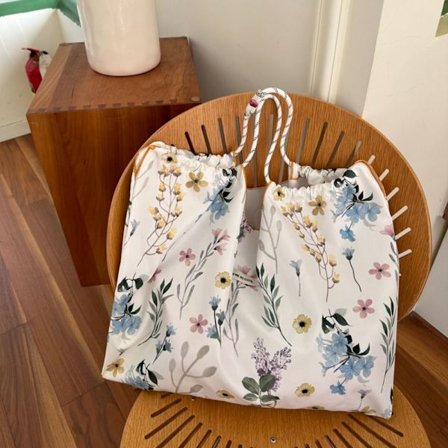 Blomster skuldertaske Broken Flower Cloth Bag L6 6