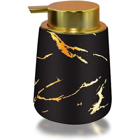 Keramisk Tvåldispenser, Keramisk Handtvätt Flytande Dispenser, 400ml (Svart) Som Visas Som Visas szrh21