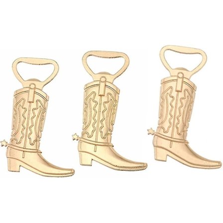 Cowboy Støvle Oplukker, Cowboy Støvle Legering Øloplukker, velegnet til Bryllupsfestgaver