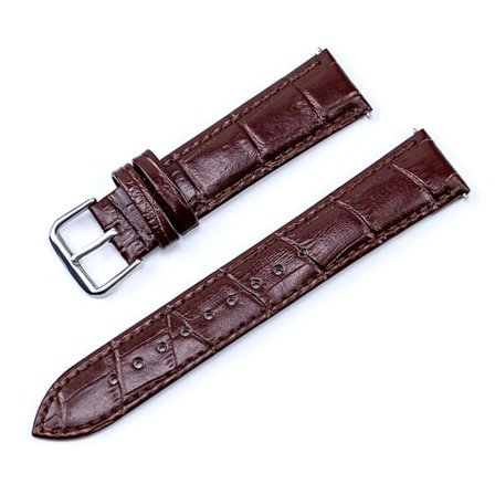 Elegant klockarmband i konstläder - Välj storlek / färg