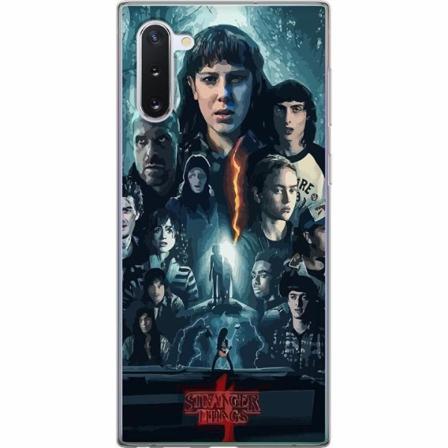Samsung Galaxy Note10 Genomskinligt Skal Stranger Things