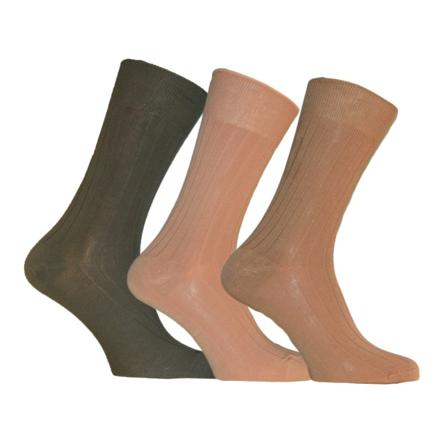 Simply Essentials Egyptiska Bomullsstrumpor För Män (paket Med 3) 9,5-12