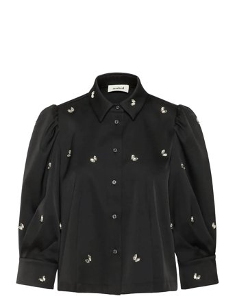 Slselda Chiba Shirt Black Soaked In Luxury