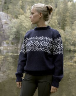 Tröja Cortina Blå - Dale Garn