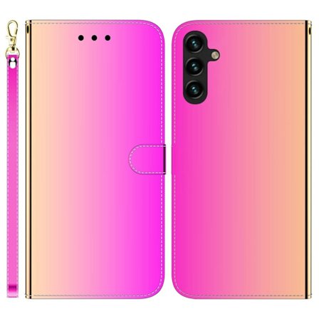 Mirror Samsung Galaxy A14 Flippetui - Rose