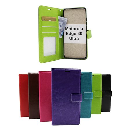 Crazy Horse Wallet Motorola Edge 30 Ultra 5G
