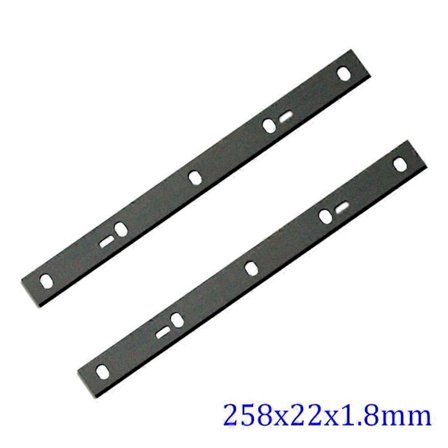 2st HSS Hyvelstål 12-1/2 tum Enkelskära För Scheppach Hms1080/hms1050/hms1070 Gde 254 Träbearbetningsverktygsdelar