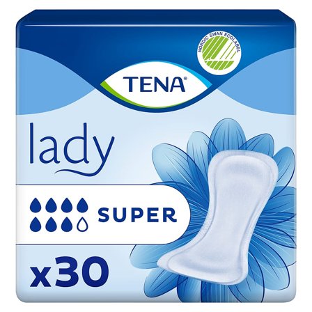 Tena Lady Bind Super, Medicin & Pleje, Inkontinens, Inkontinens Kvinder