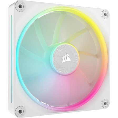 Corsair LX RGB Series, iCUE LINK LX140 RGB White, 140mm Fan, Single Pack
