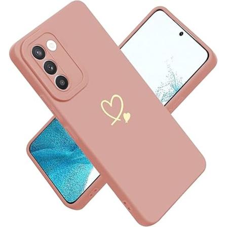 Rosa, Samsung S22 5G-deksel med kamerabeskyttelse, høykvalitets TPU-silikon tynt mykt anti-ripe støtsikkert deksel for Samsung Galaxy S22 med nydelig 