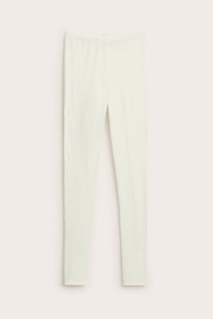 Kappahl | Leggings i merinoull | Offwhite