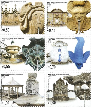 Portugal - Vandkunst - Postfrisk sæt 6v