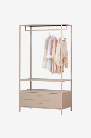 WOOOD - Ferris Öppen garderob - Beige - Garderober - Från Homeroom