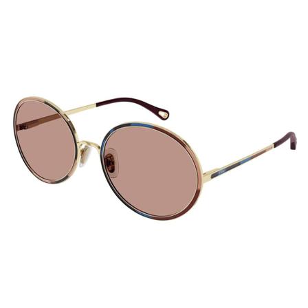 Chloé, Sunglasses Bruin, Dames, Maat:ONE Size