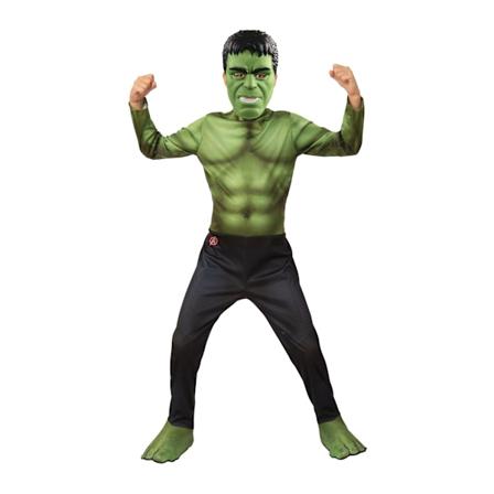 Hulk Barn/Barnkostym M Grön/Svart Green/Black M
