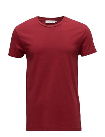 Kronos O-N Ss 273 T-shirts Short-sleeved Rød Samsøe Samsøe