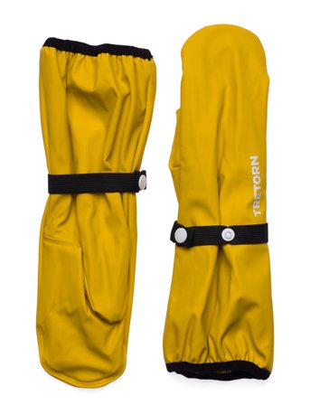 Tretorn Kids Wings Fleece Mitten - Yellow - 2