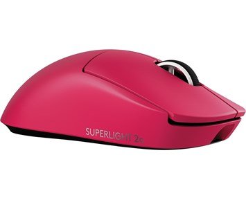 Logitech-Pro X Superlight 2 Compact - Magenta-Pro X Superlight 2 Compact Gamingmus-Gaming Accessories-Trådløse gamingmus