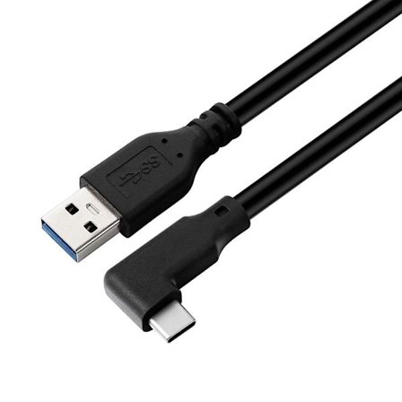 VR Datakabel Vinkel Type-C Datakabel USB3.1 Gen 2 Dubbel Hane Videoprojektionskabel 20 VR Mobilspelskabel
