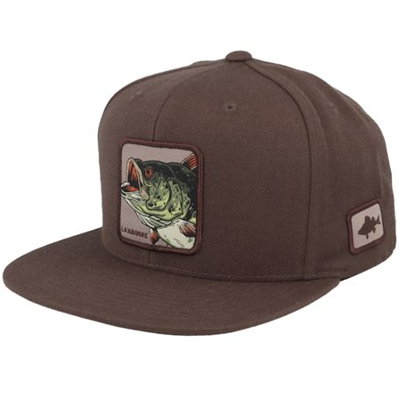 Skillfish - Braun snapback Cap - Laxborre Patch Brown Snapback @ Hatstore