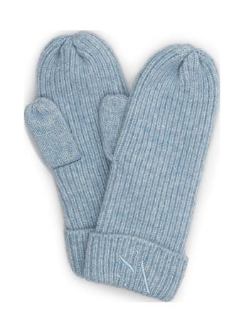 Signe Mittens Accessories Gloves Thumb Gloves Blå Sui Ava