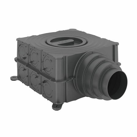 Box distribuzione aria Valsir AriaSilent Box 18 per sistemi di VMC