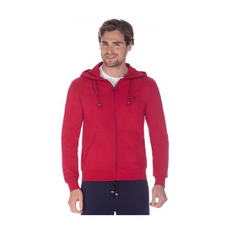 U.s. Polo Assn., Zip-throughs Rood, unisex, Maat:M