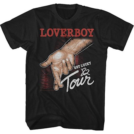 Loverboy Get Lucky Tour Shirt