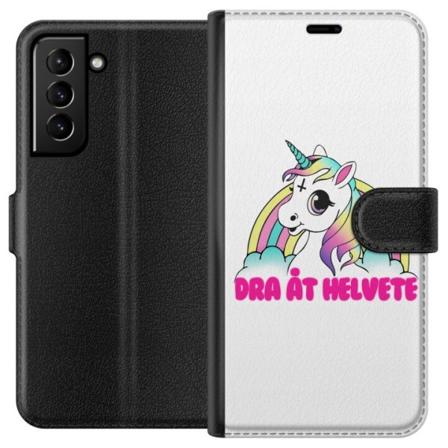 Samsung Galaxy S21+ 5G Tegnebogsetui Unicorn