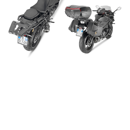 Gepäckträger Givi FZ Monokey /Monolock - Suzuki GSX-S 1000 GT 2022-2022