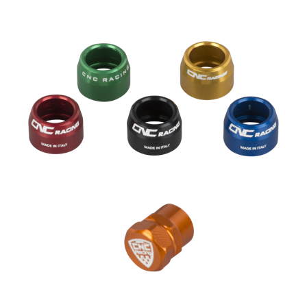 Tapa Purgador de Aire CNC Racing Naranja