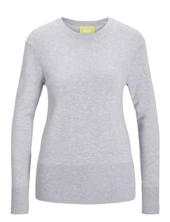 Jxlara Soft Crew Neck Knit Noos Grey JJXX