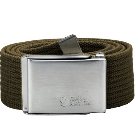 Fjällräven Canvas Belt Unisex belts Green OneSize