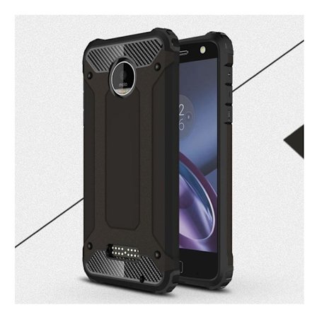 Motorola Moto Z Force hybridskal - Svart