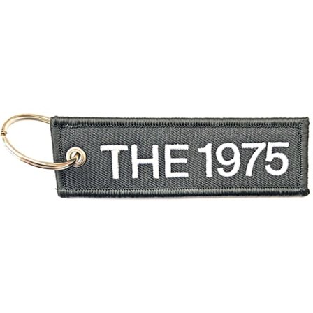 The 1975 Logotyp Nyckelring One Size Grå/Vit/Guld