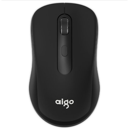 1 st trådlös mus, 2,4G bärbar ergonomisk mus, trådlös mus för bärbar dator Windows (svart)