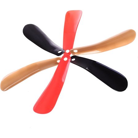 Pakke med 6 skohorn i plast for reiser, 6,3'' skohorn, enkel å ta på