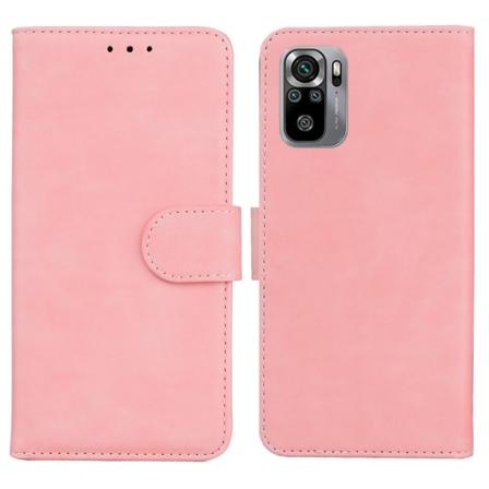 Xiaomi Redmi Note 10S - Läder Fodral - Ljus Rosa