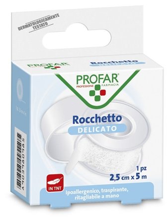 Cerotto Rocchetto Tessuto Non Tessuto Delicato cm 2,5x5 m Profar