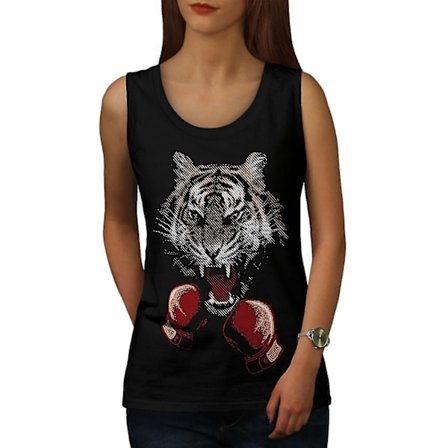 Tiger Boxer Handskar Dam Blacktank Top