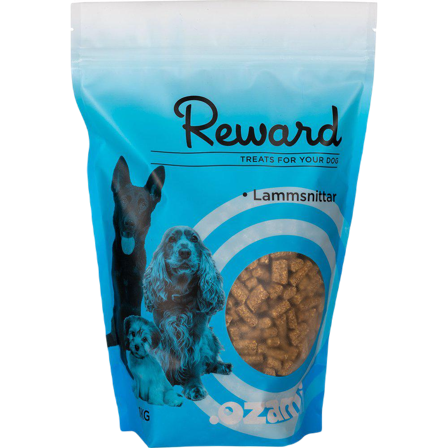 Ozami - Premium lammekoteletter 1 kg - Hund - Hundegodbiter & tyggebein - Belønningsgodbiter for hund - ZOO.no