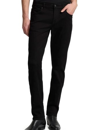 7 For All Mankind Slimmy Rinse Black - Black - 38 x 33