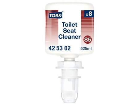 TORK Toalettsitsrengöring S5 Mini 525ml - Lyreco - Städ och hygien - Tvål och hygien - Hygiensystem - Tork