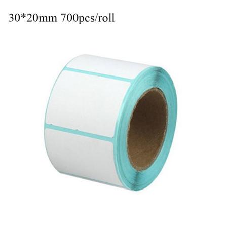 700 St/rulle Thermal Klistermärke Självhäftande Papper Paketetikett
