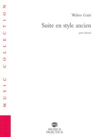 Suite en style ancien pour clavecin Walter Gatti