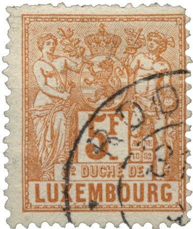 Luxembourg - MICHEL 56 - Stemplet
