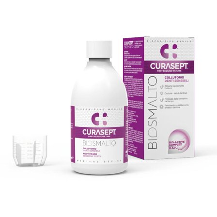 Curasept Biosmalto Collutorio Denti Sensibili 300ml - Protettivo