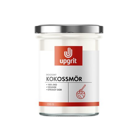 Upgrit Kokossmør ØKO 250 g