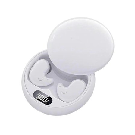Visound Drift - Usynlige trådløse søvn-hovedtelefoner IPX5 Vandtætte, Mini-ørepropper