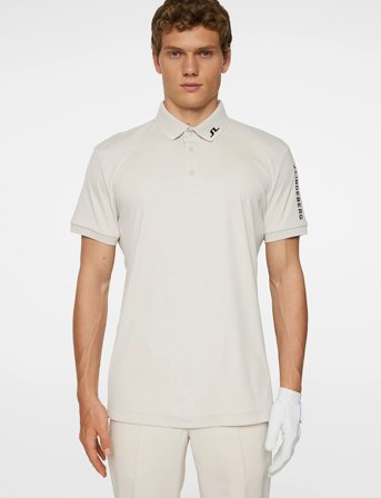 J. Lindeberg Tour Tech Polo - Cream - XXL